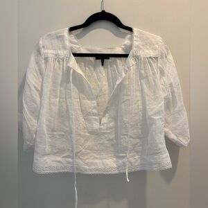 Rag & Bone White Women's Blouse